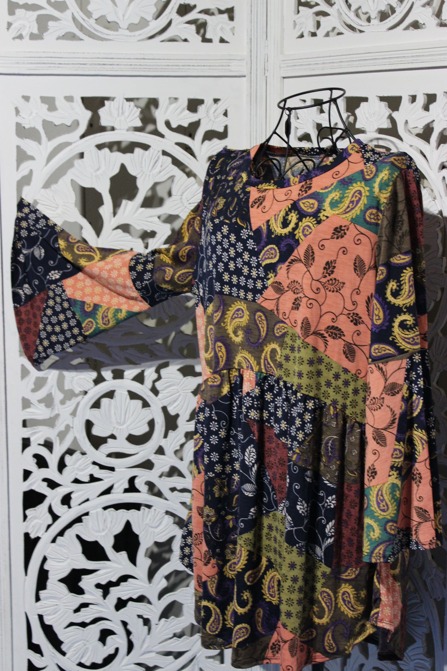 Printed Babydoll Top