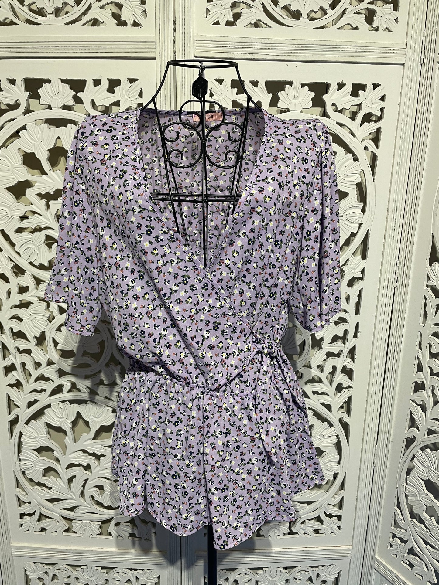 Chiffon Waist Knot Top