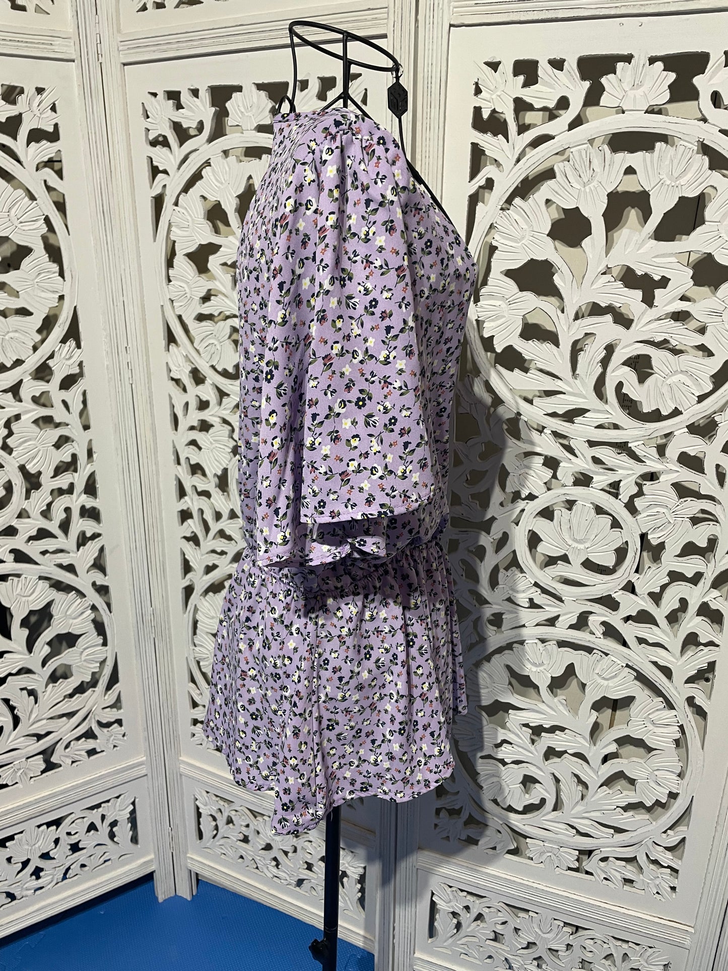 Chiffon Waist Knot Top
