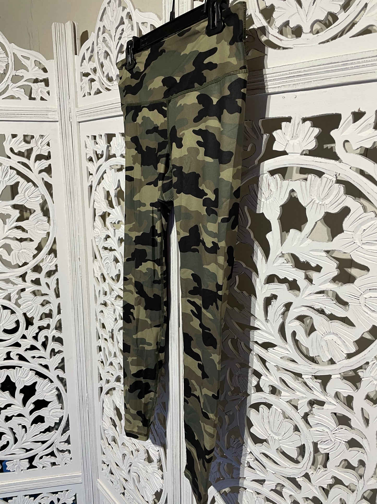 Camouflage Olive Print Leggings